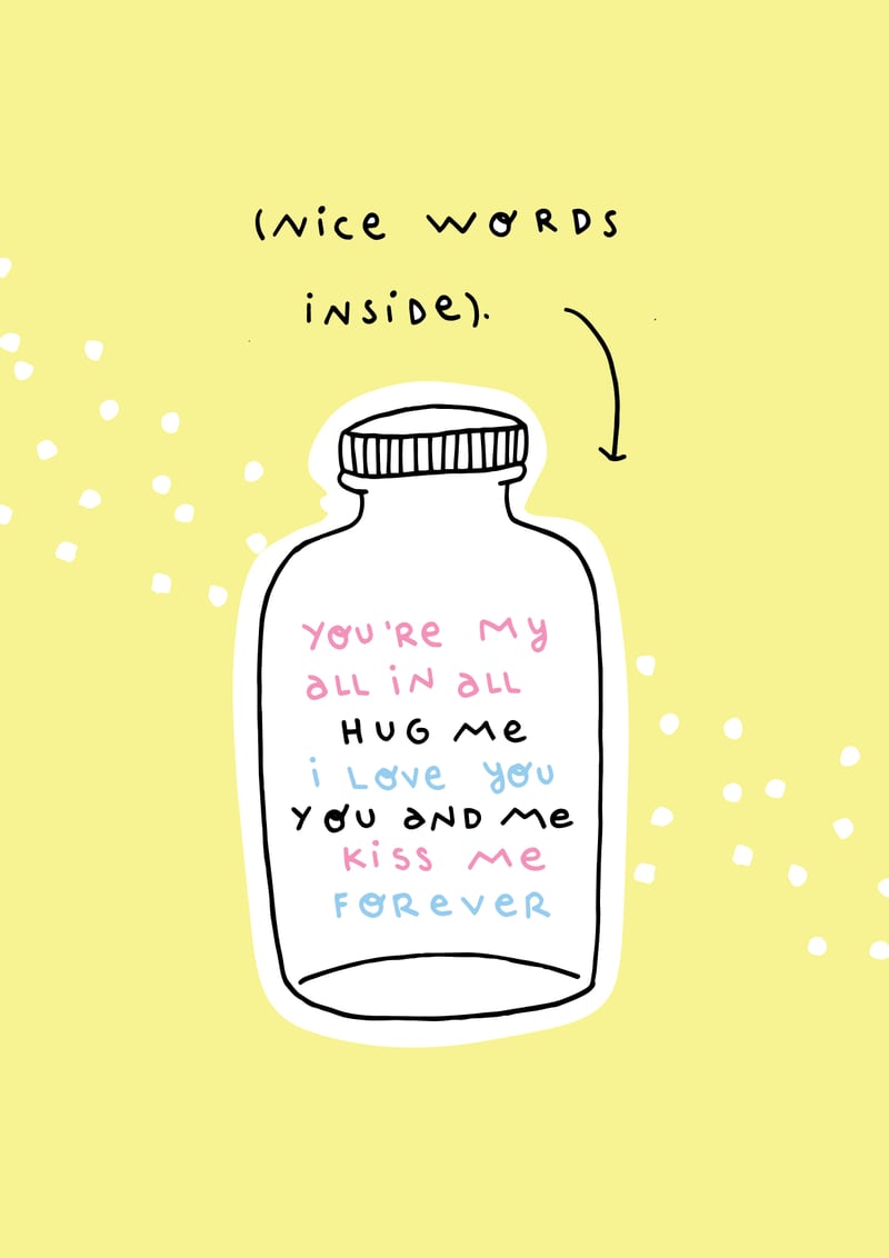 Nice Words Inside  by Cristina Quero