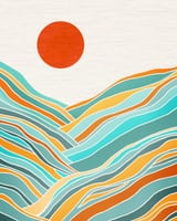 Sunset Landscape by Modern Tropical thumbnail
