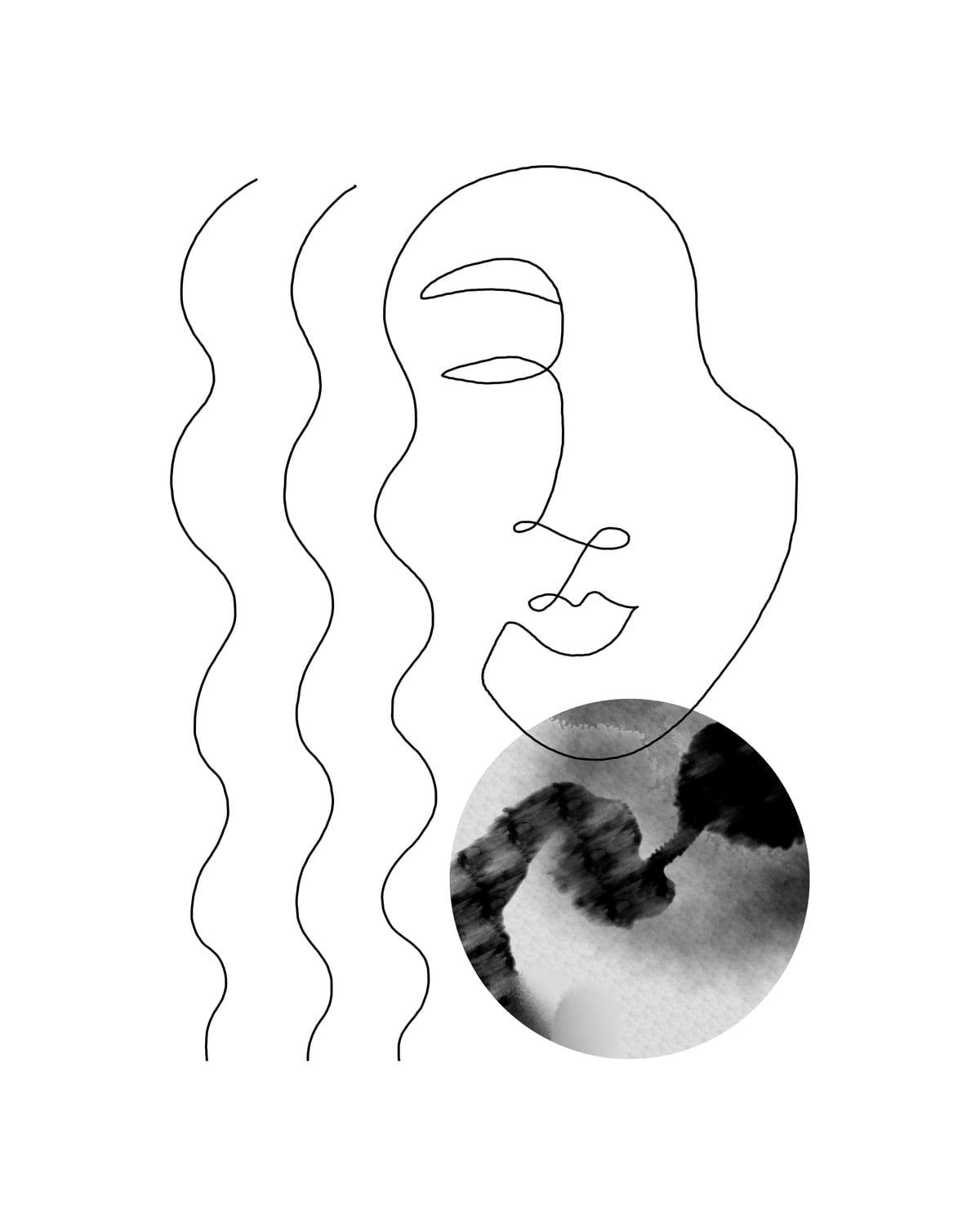  Circle and woman by Doriscici