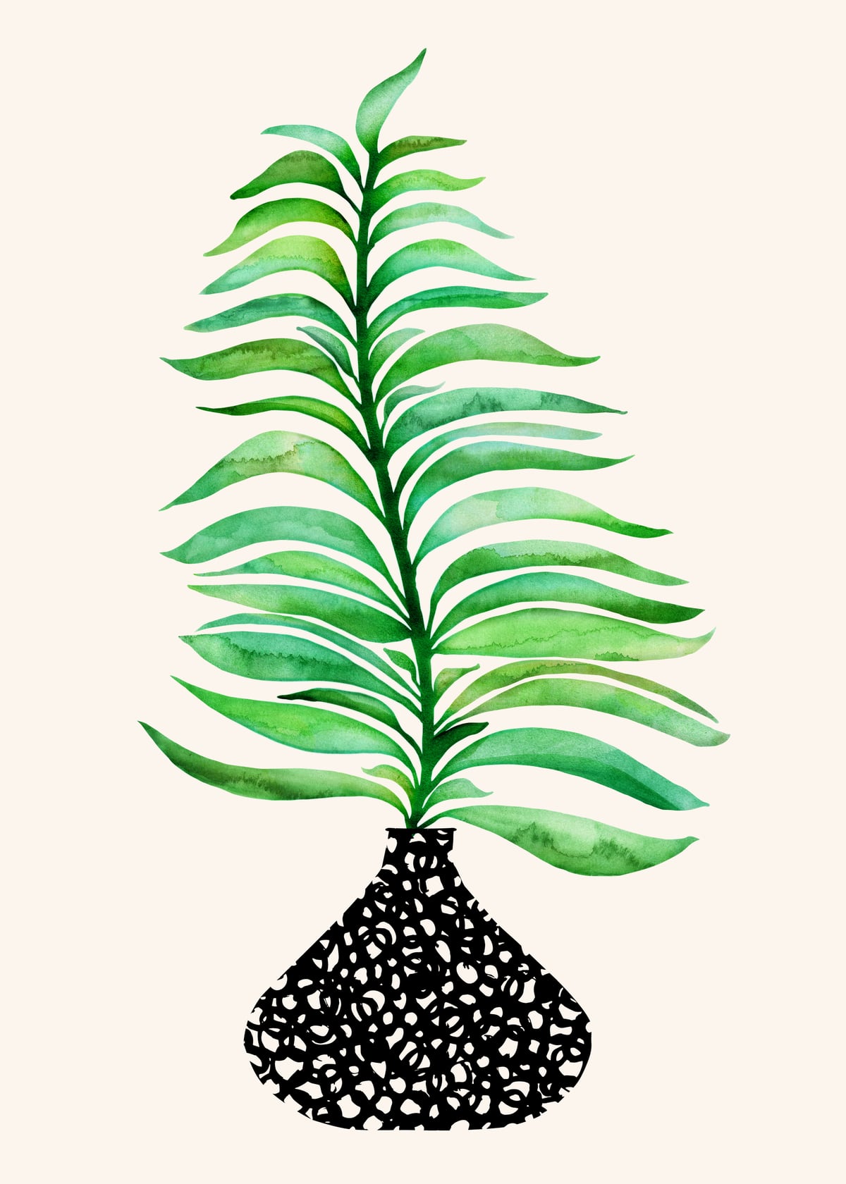 Tropical Leaf Study by Modern Tropical