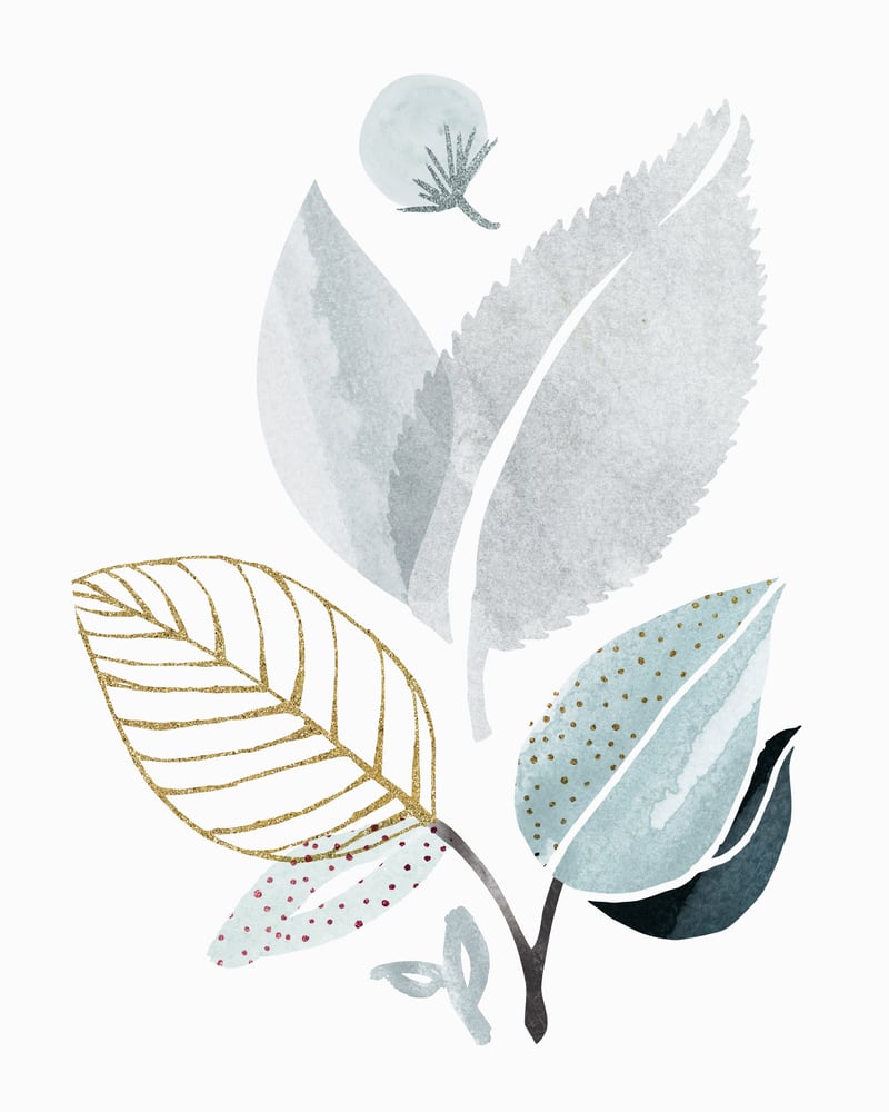 Sage and Such Nature Print by Modern Tropical