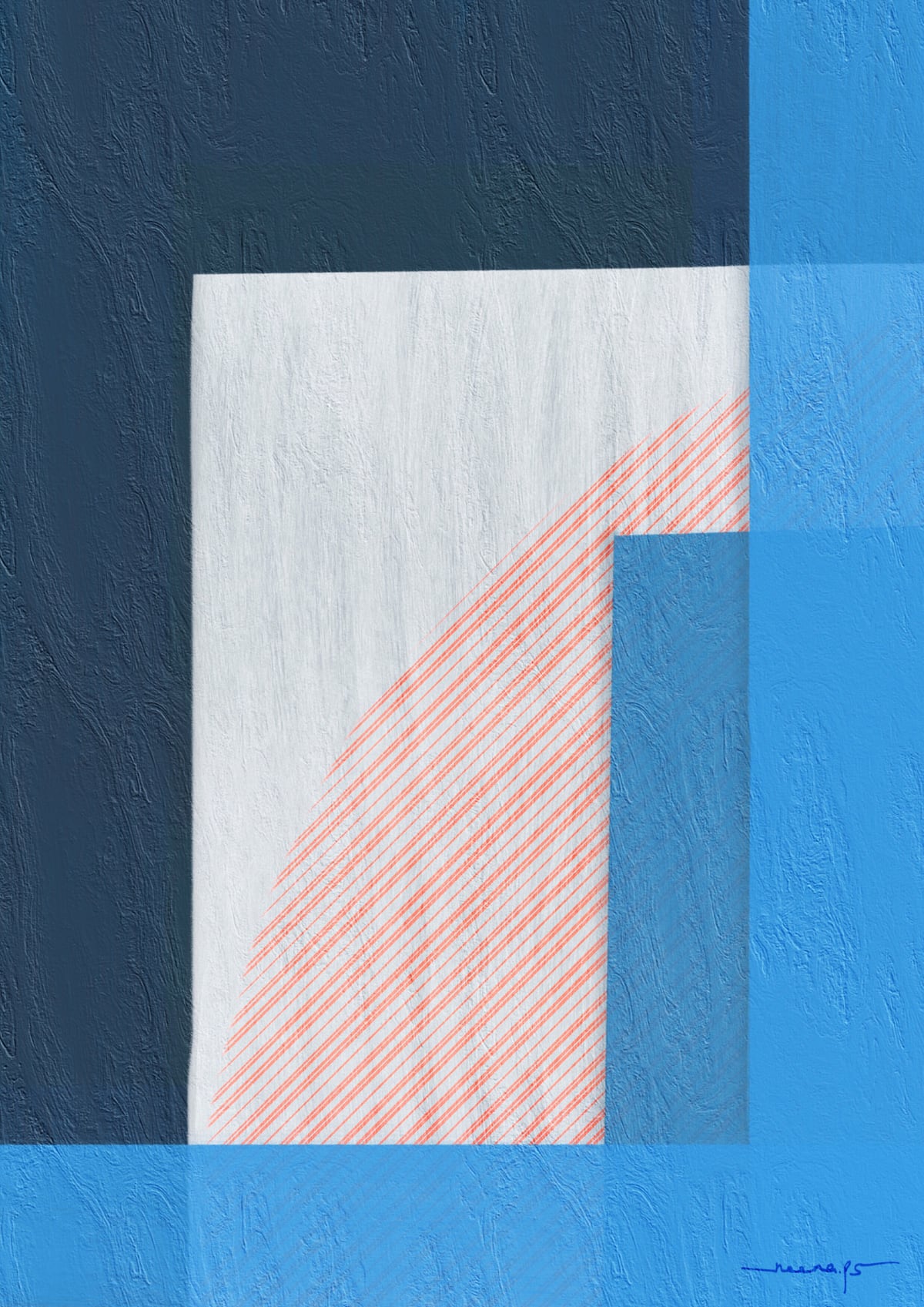 Geometric Space 2 by Digital Canvas