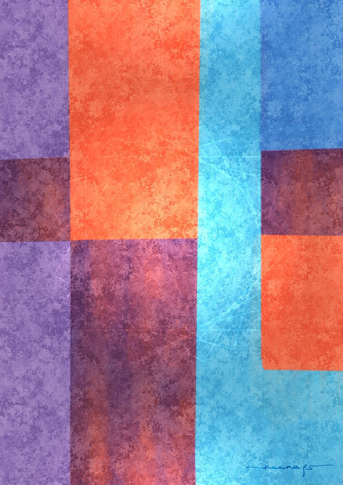 Geometric Space 3 by Digital Canvas