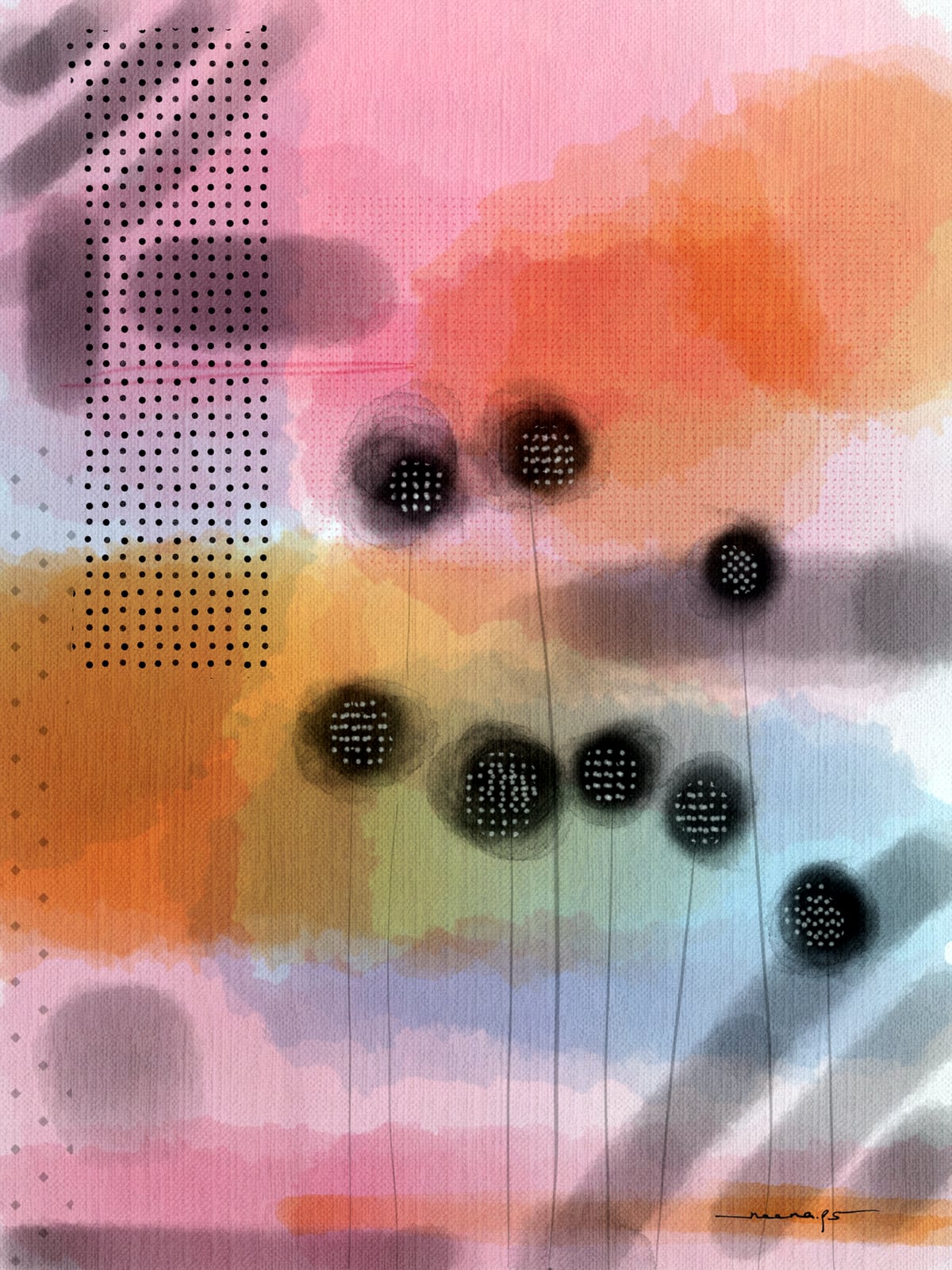 Pink Retreat by Digital Canvas