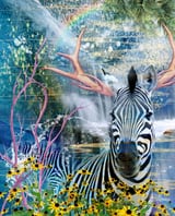 Zebralope by Linda Carruth thumbnail
