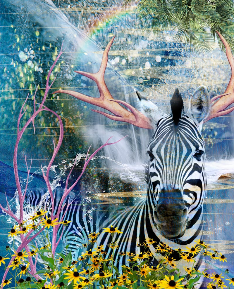 Zebralope by Linda Carruth