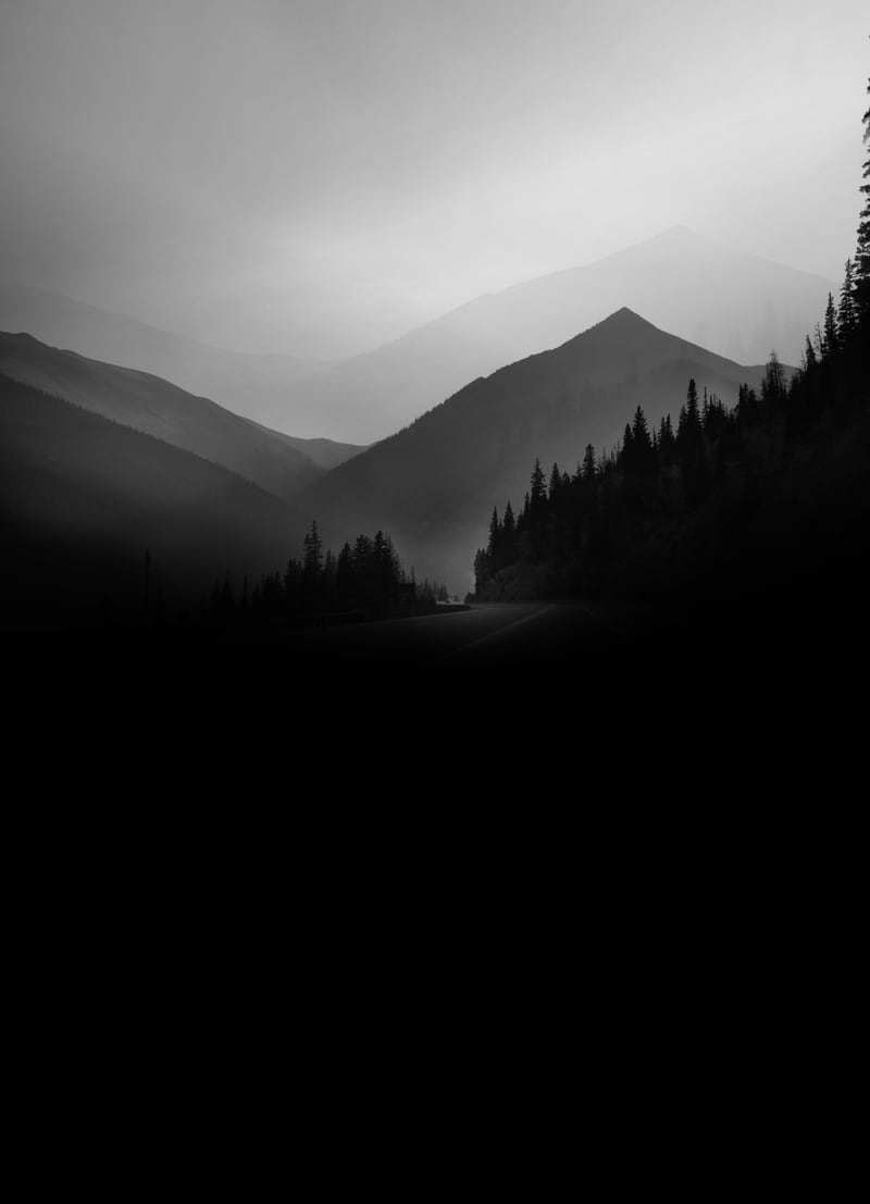 Dusky Mountains by Tamsin Raslan