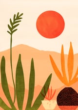 Desert Morning by Modern Tropical thumbnail