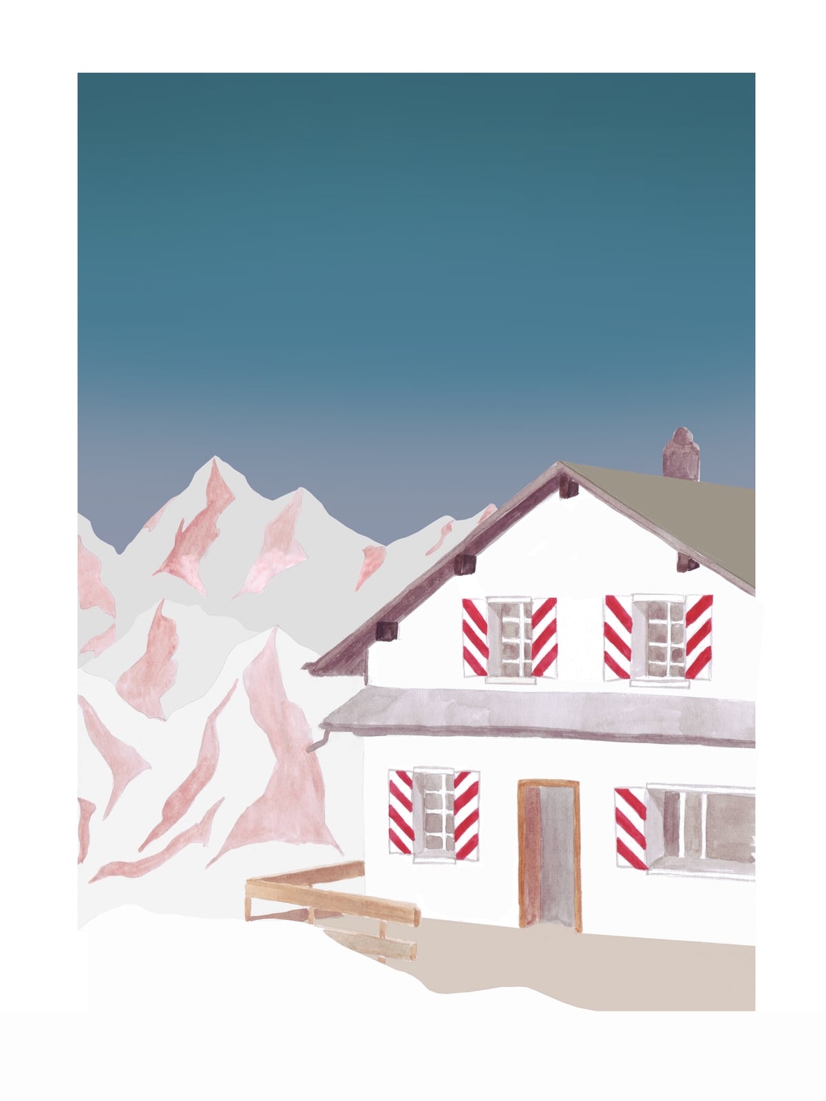 Mountain Love Mountain Hut by Mantika Studio