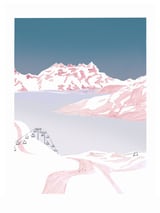 Mountain Love Slopes by Mantika Studio thumbnail