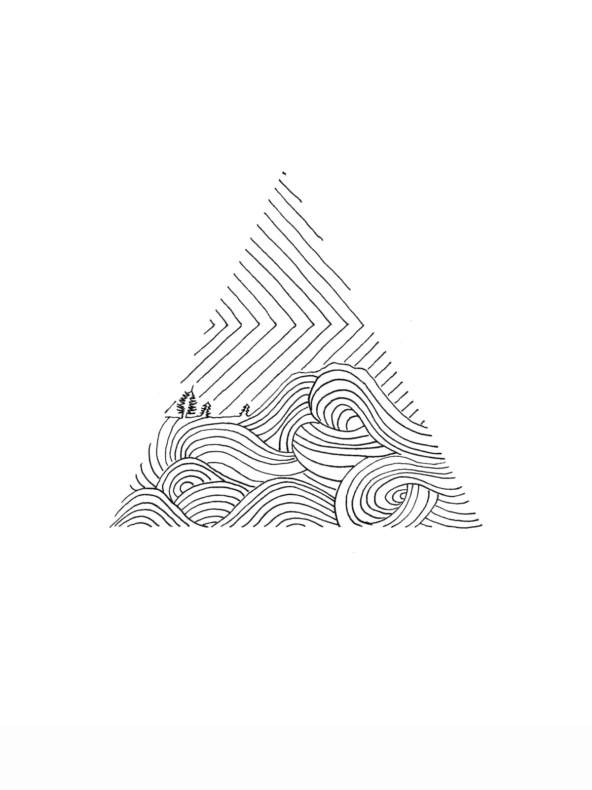 Salt&Surf Mount Triangle by Mantika Studio
