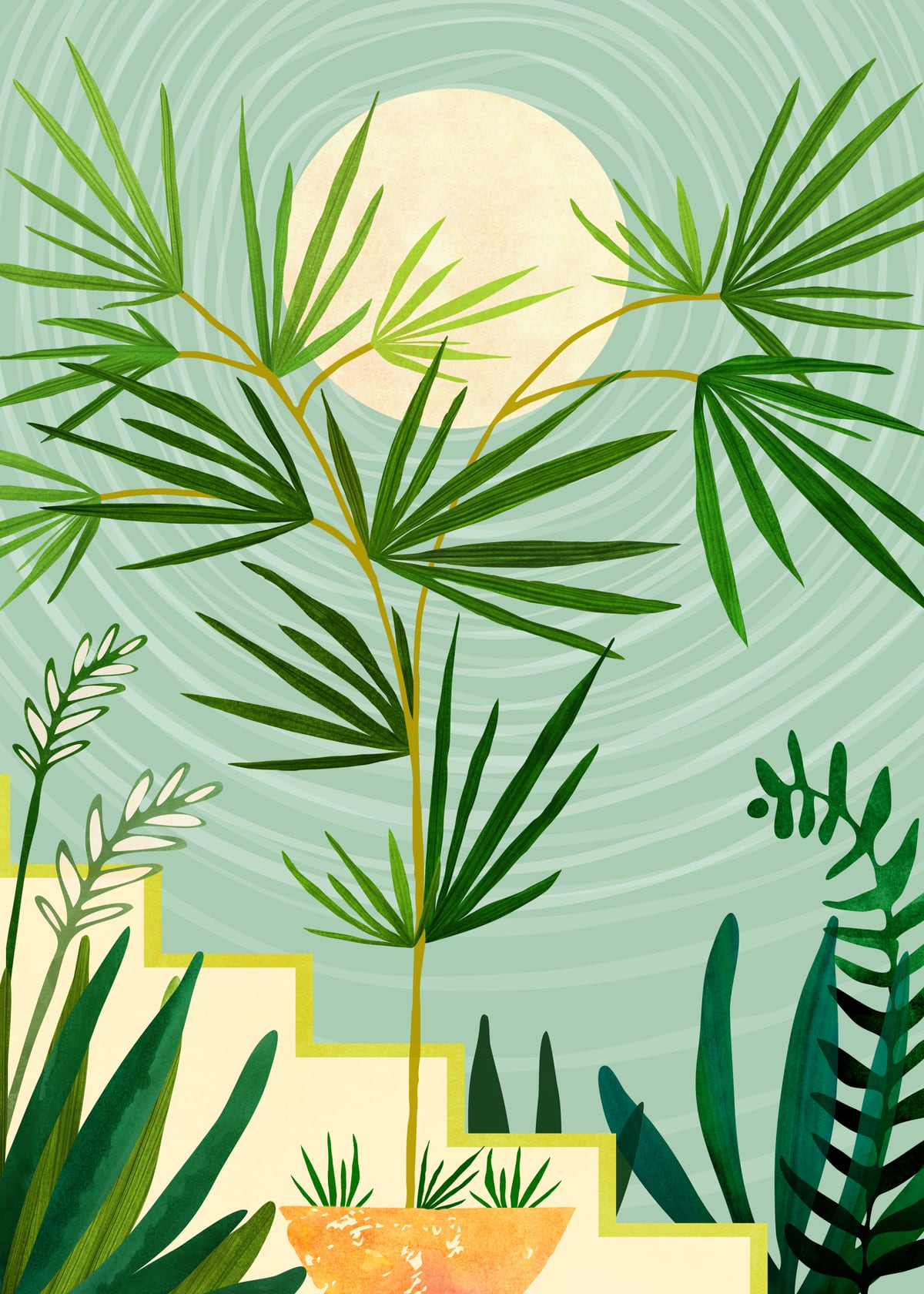 Spring Desert Night by Modern Tropical