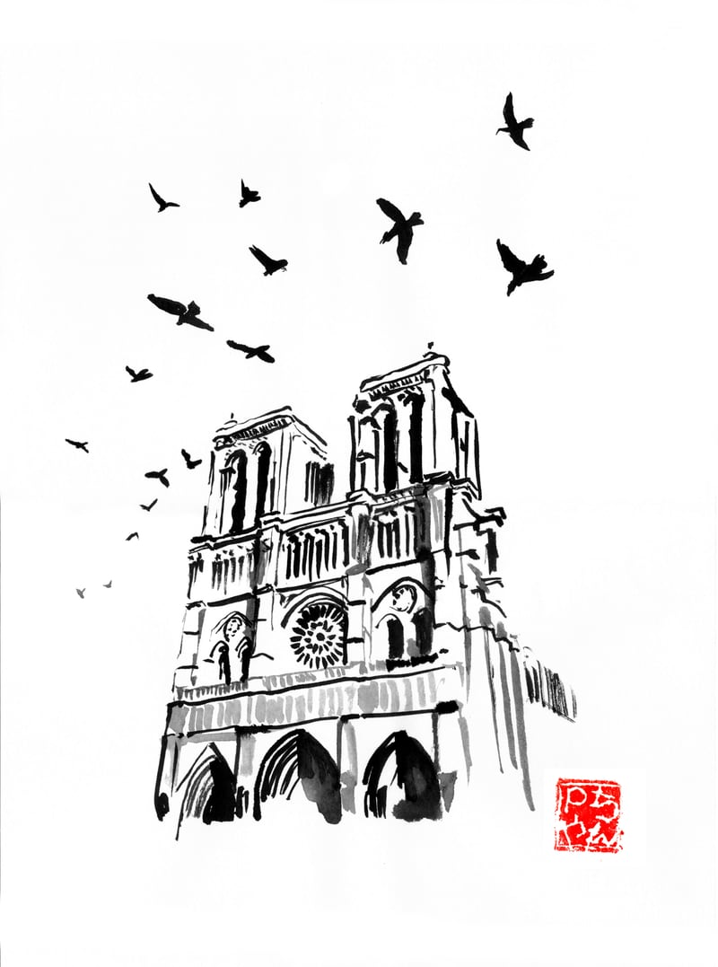 Notre Dame de Paris by pechane