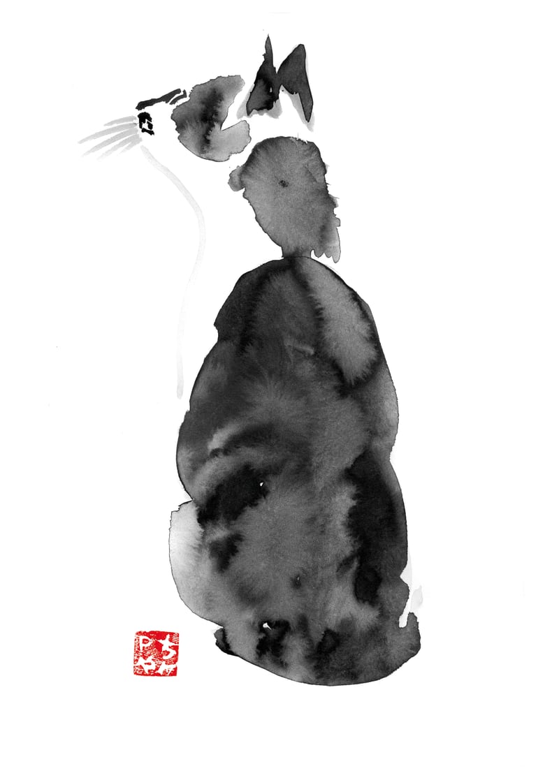 Returned Cat by pechane