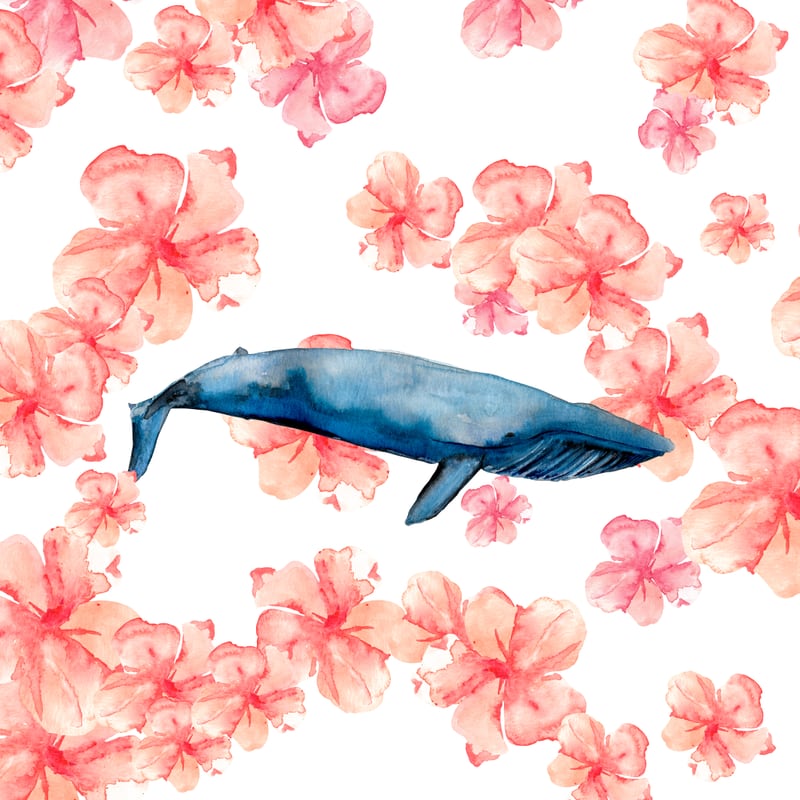 Floral Sea by Amaya