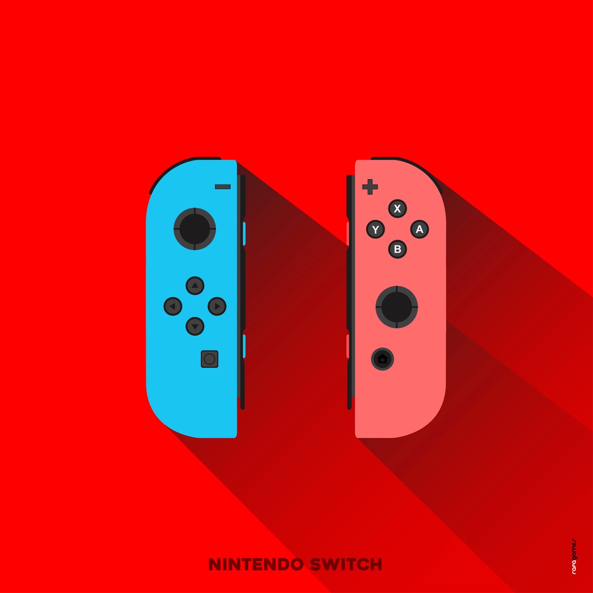 Joystick Videogames Switch by Rafa Gomes