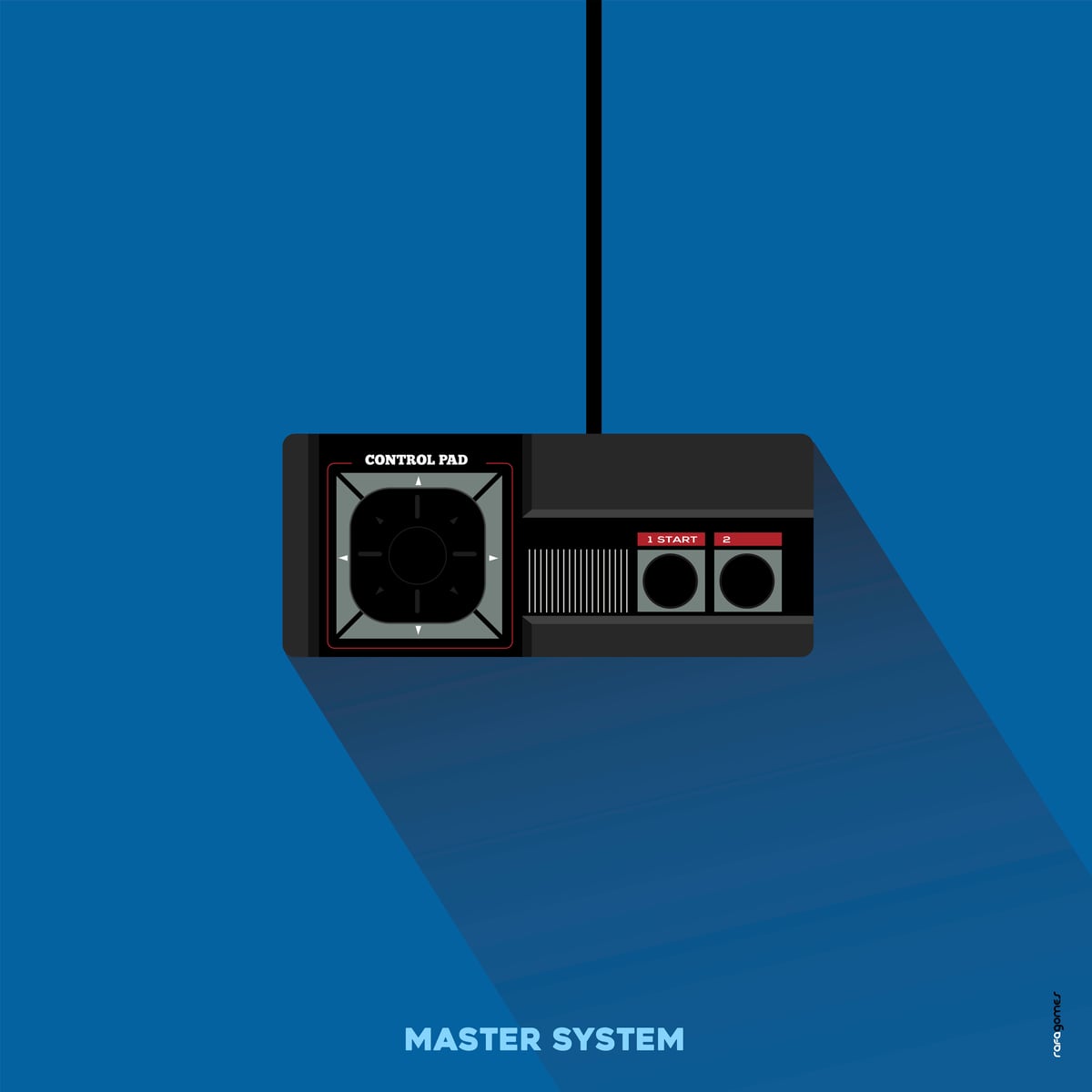 Joystick Videogames Master System by Rafa Gomes