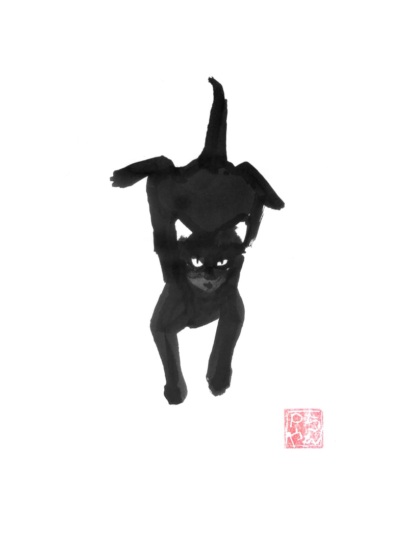 carpet Cat by pechane