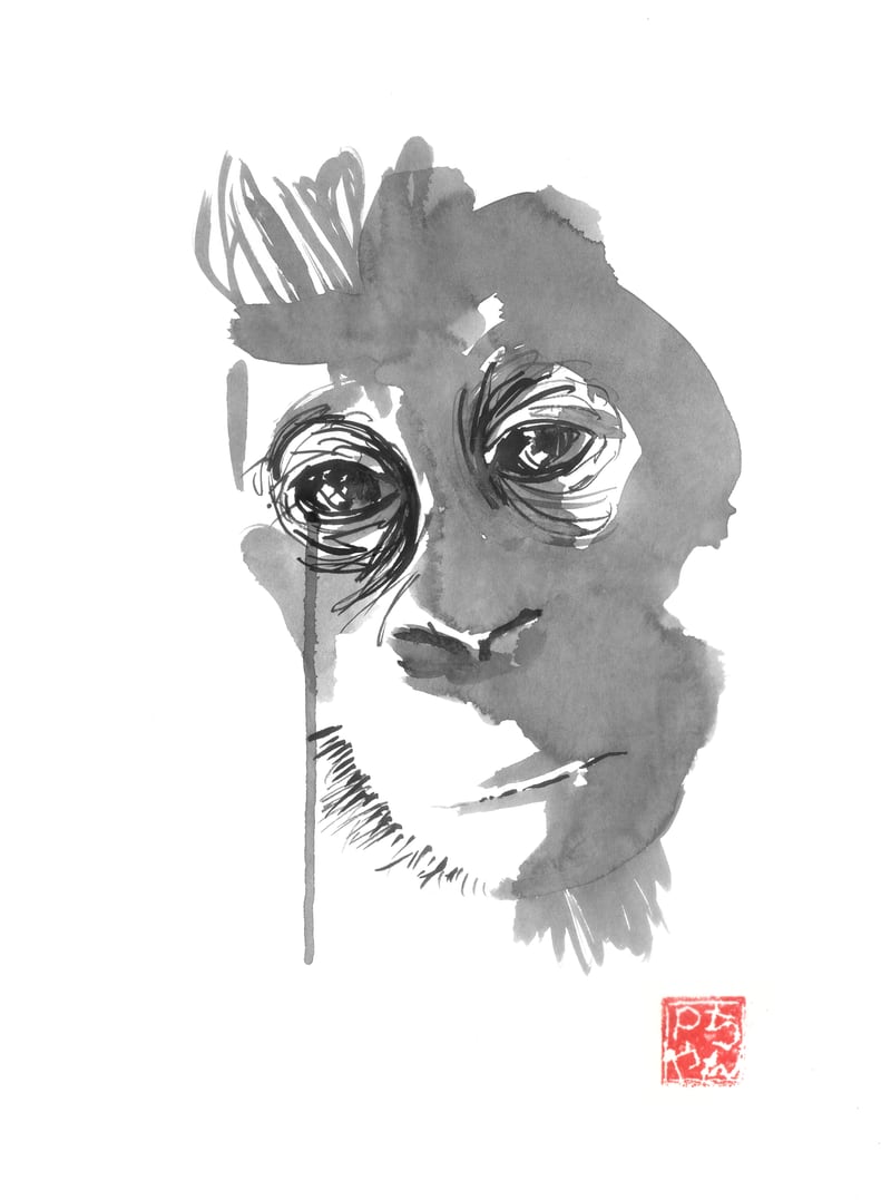 Cryinbg Orangutan by pechane