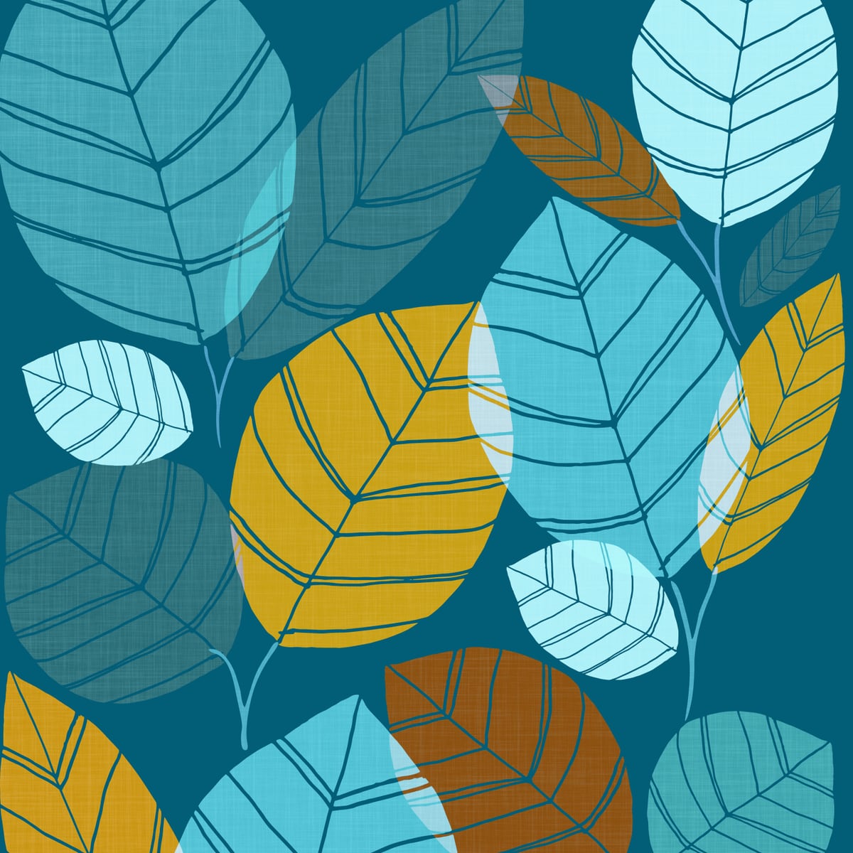 Winter Forest by Modern Tropical
