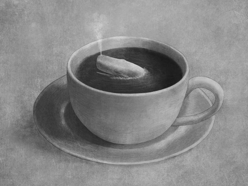 Whale In A Teacup by Terry Fan