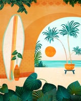 Seaside Surf Retreat by Modern Tropical thumbnail