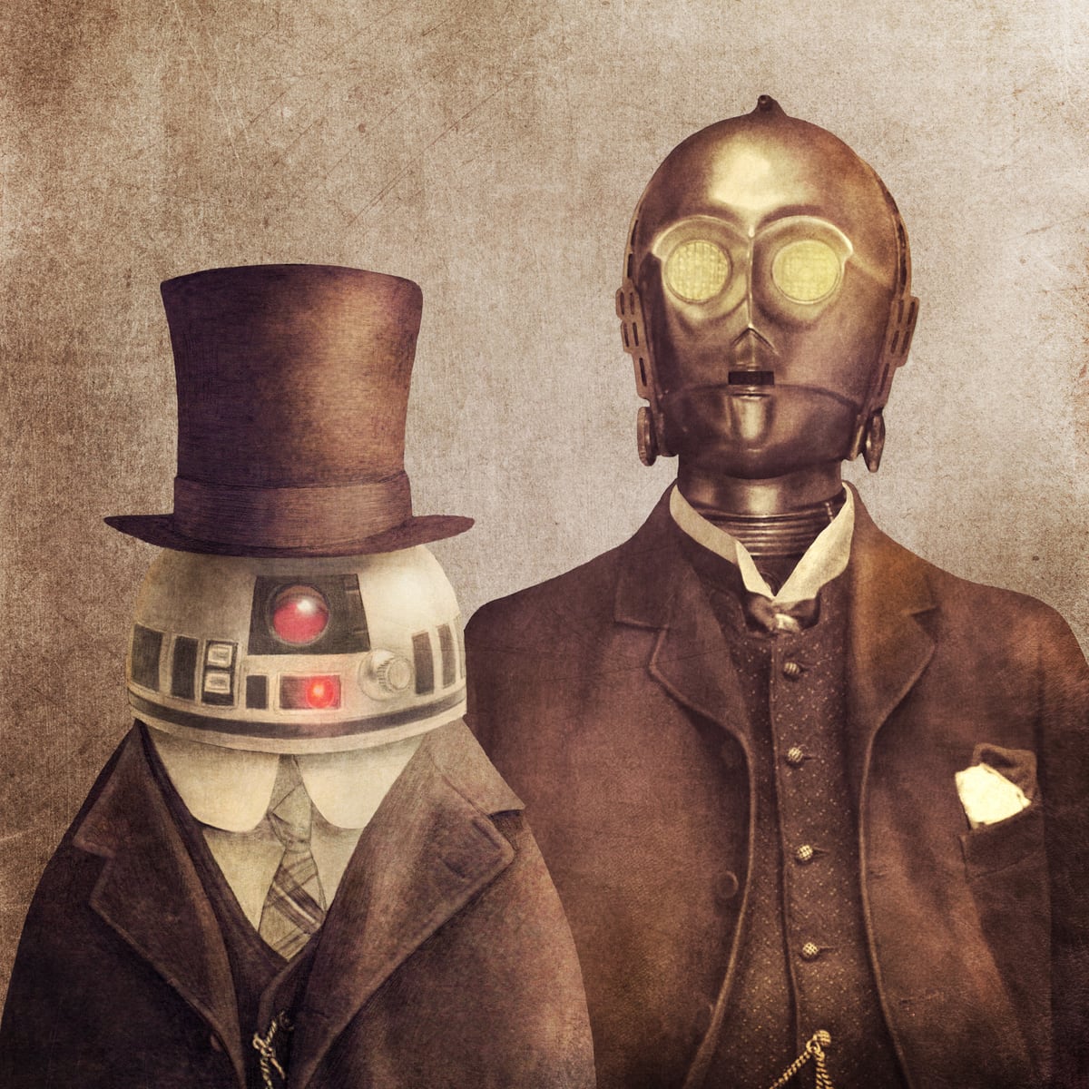 Victorian Robots by Terry Fan
