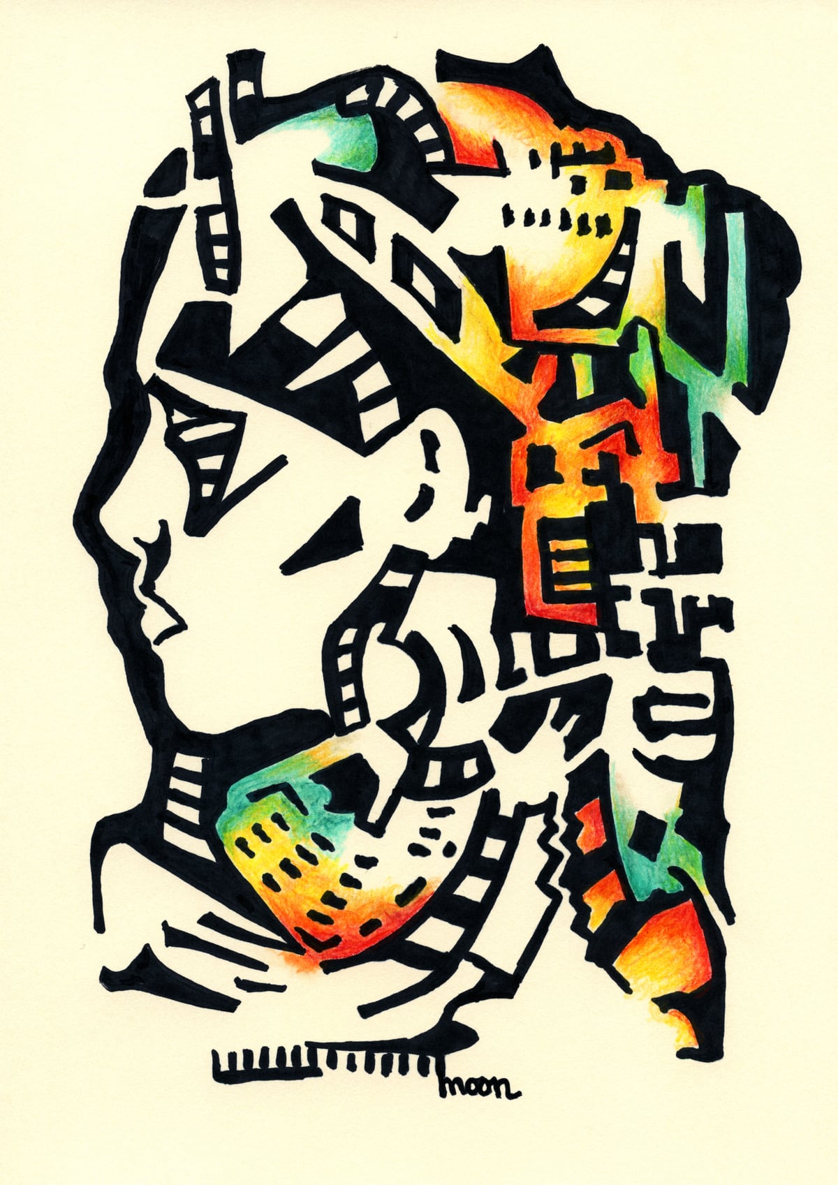 Mohawk by The Artfactory