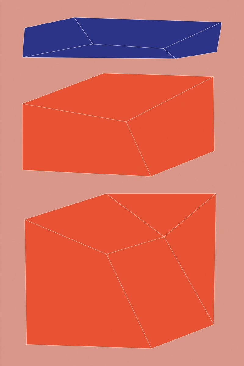 Minimal Geometry No 9 by Metron
