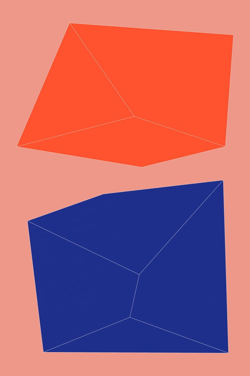 Minimal Geometry No 10 by Metron
