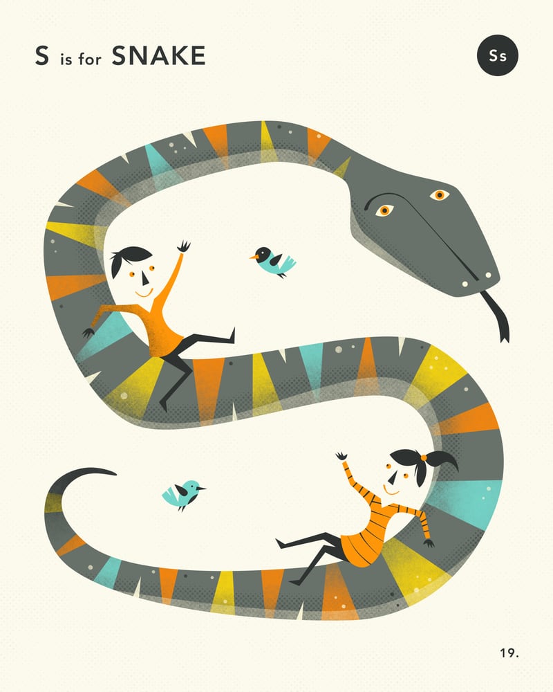 S Is For SNAKE by Jazzberry Blue