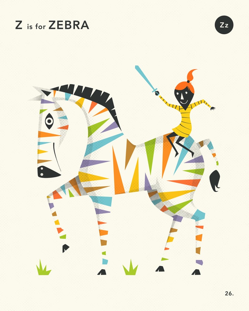 Z Is For Zebra by Jazzberry Blue