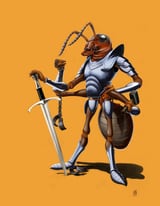Soldiering On (Colour) by Rob Snow thumbnail