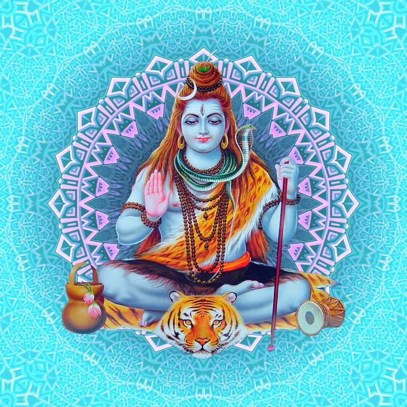 LORD SHIVA by Monica Amorim