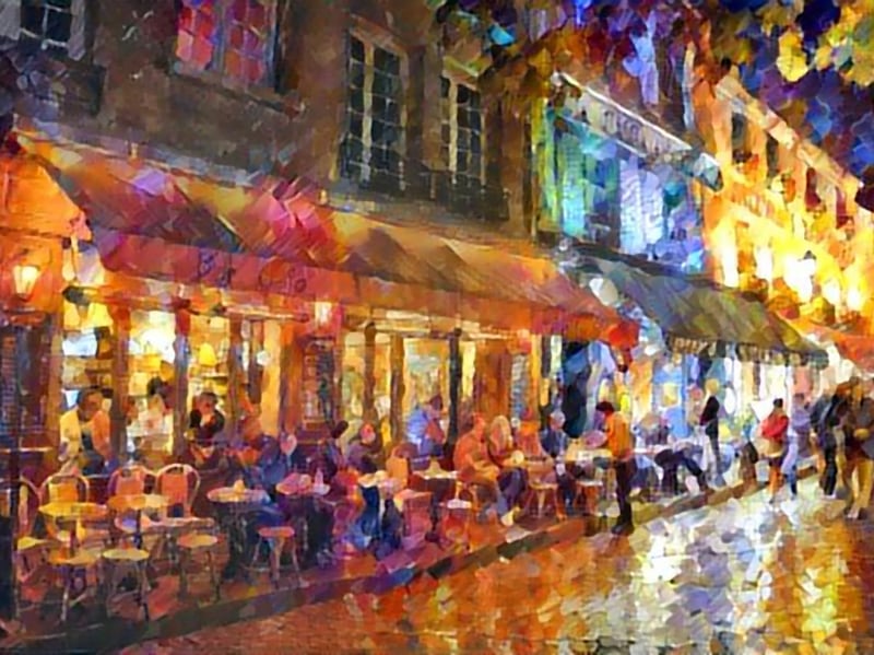 CAFE IN PARIS by Monica Amorim