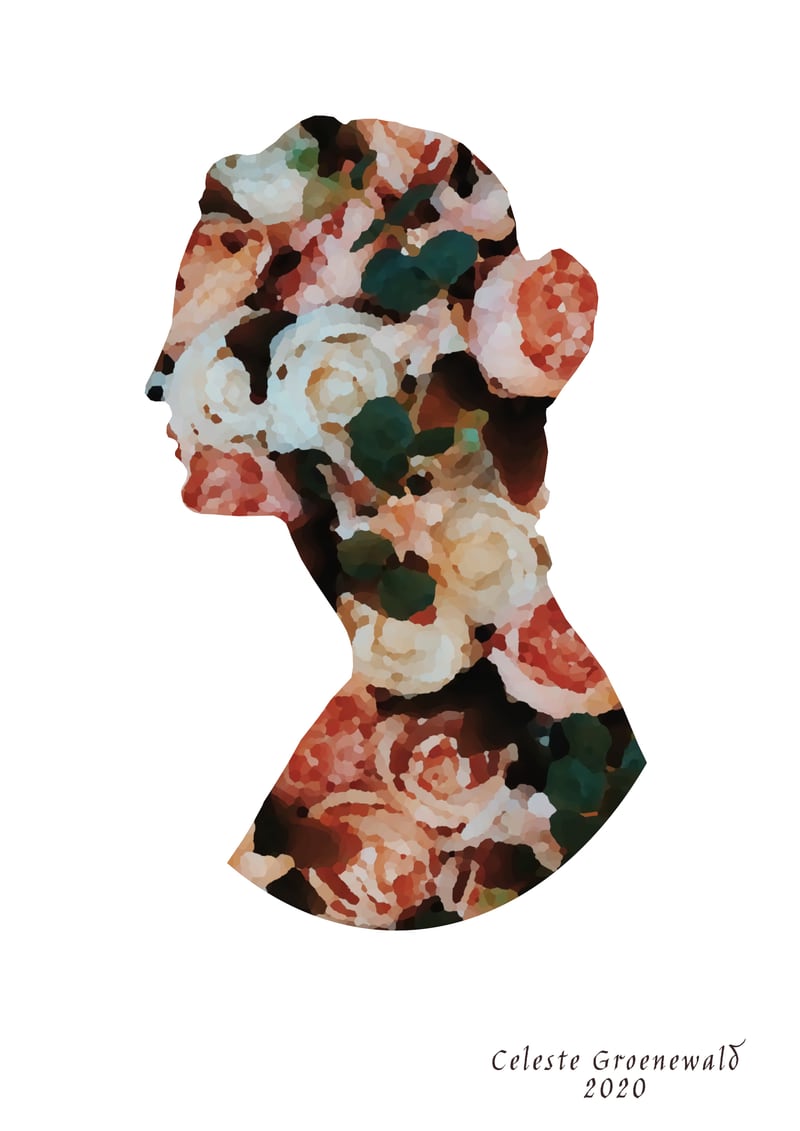 Floral Venus by Celeste Groenewald
