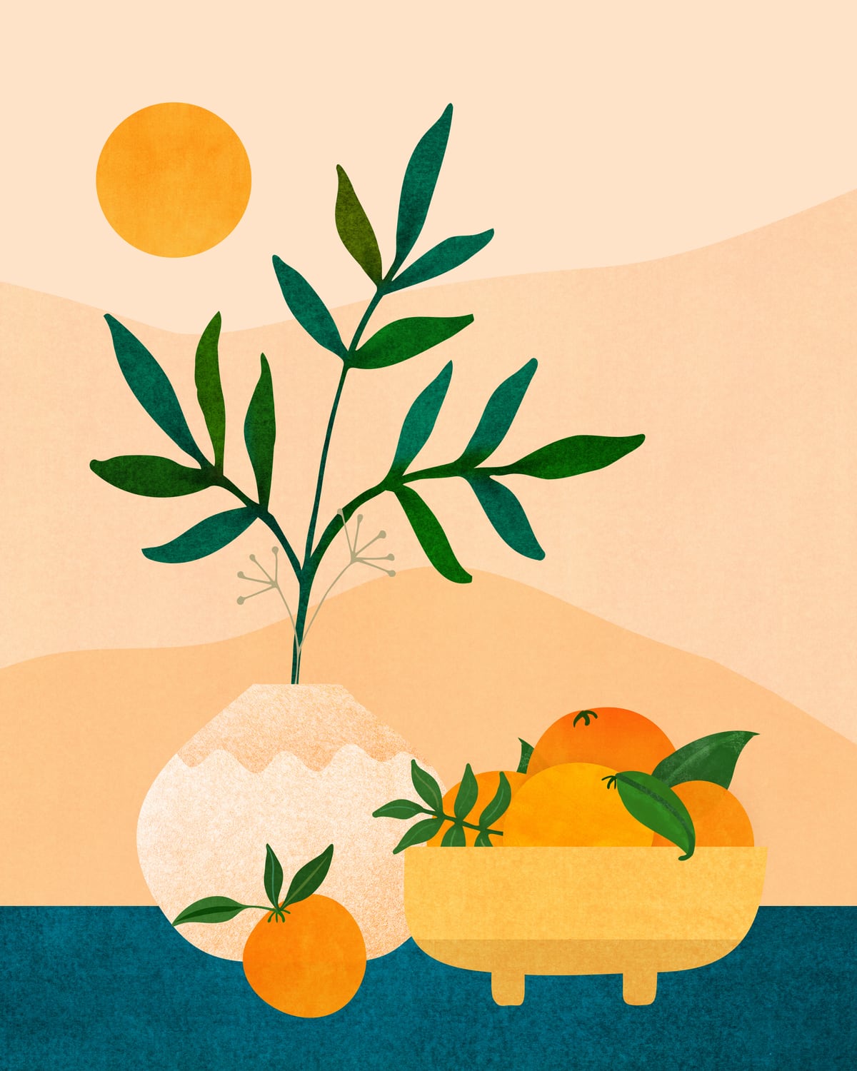 Palm Springs Picnic by Modern Tropical
