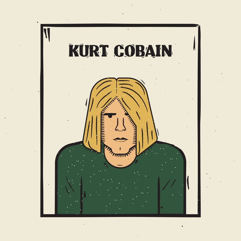 Kurt Cobain by Vision Globe Design