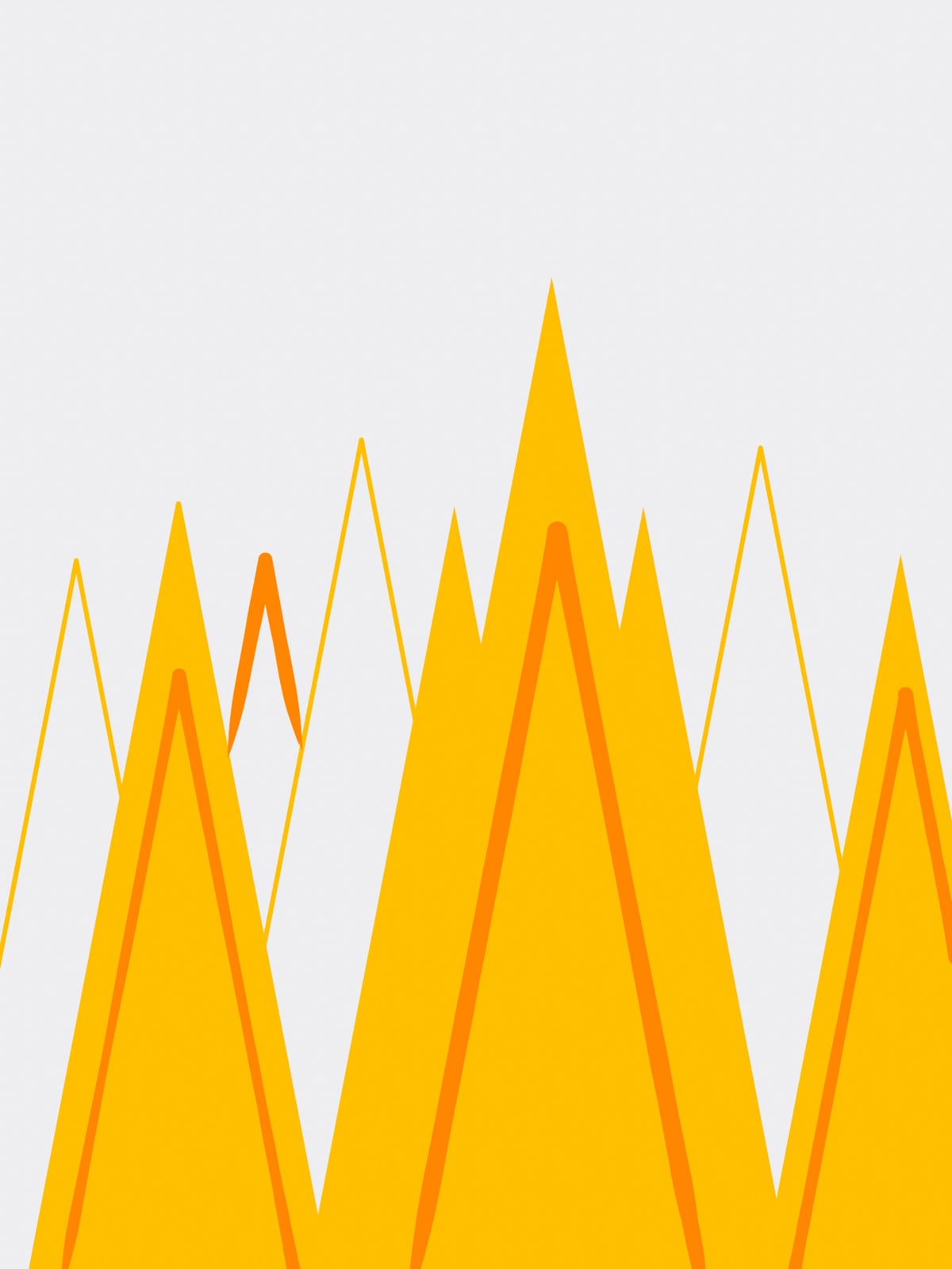 Yellow mountains  by Proper Job Studio