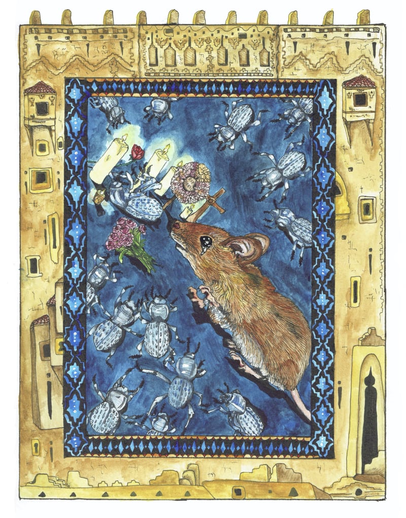 Mouse Memorial by PeerReviewedPaintings