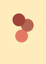 Red circles abstract by Proper Job Studio thumbnail