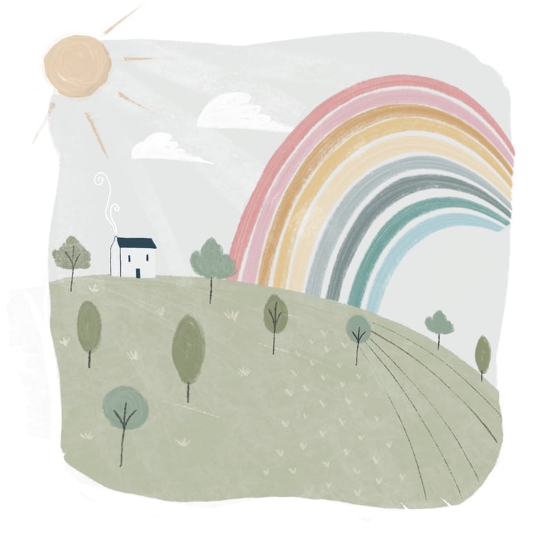  Over the Rainbow  by Indico Designs
