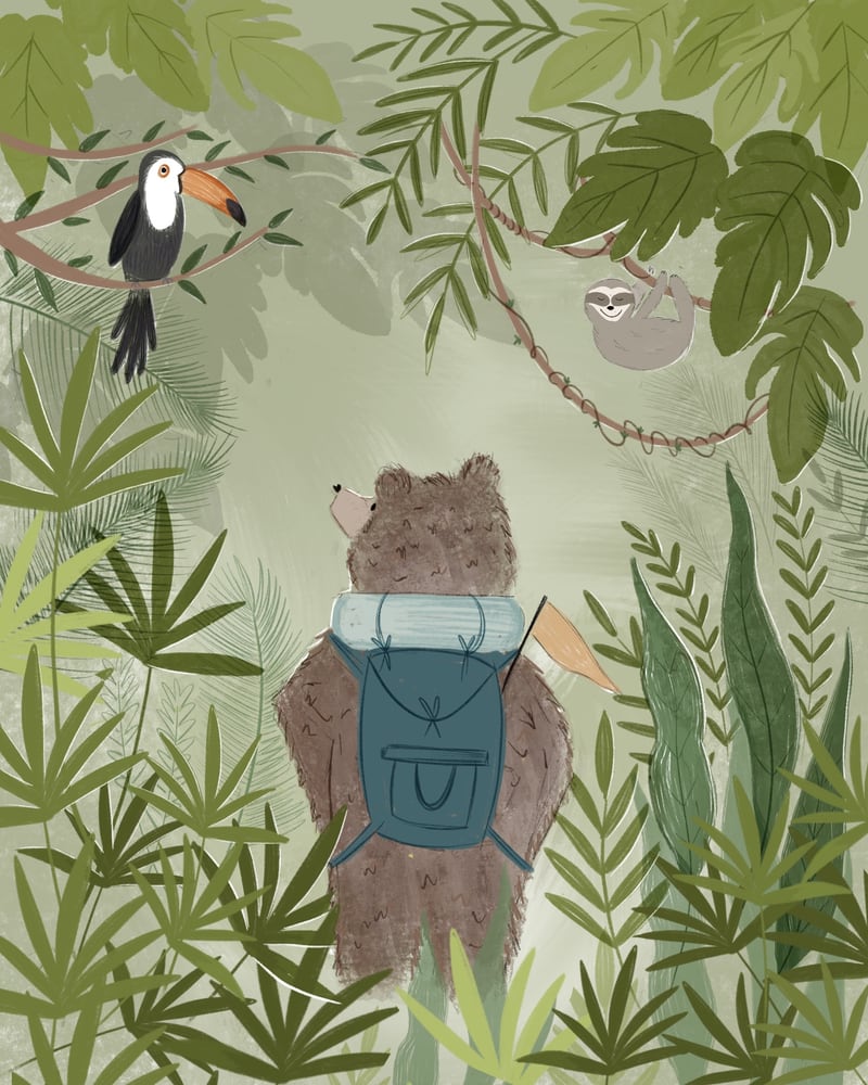 Exploring the Jungle by Indico Designs