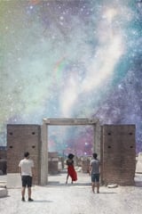 Door to nowhere II  by Ckhaïros thumbnail