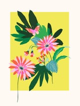 Modern flower by Leanne Collier thumbnail