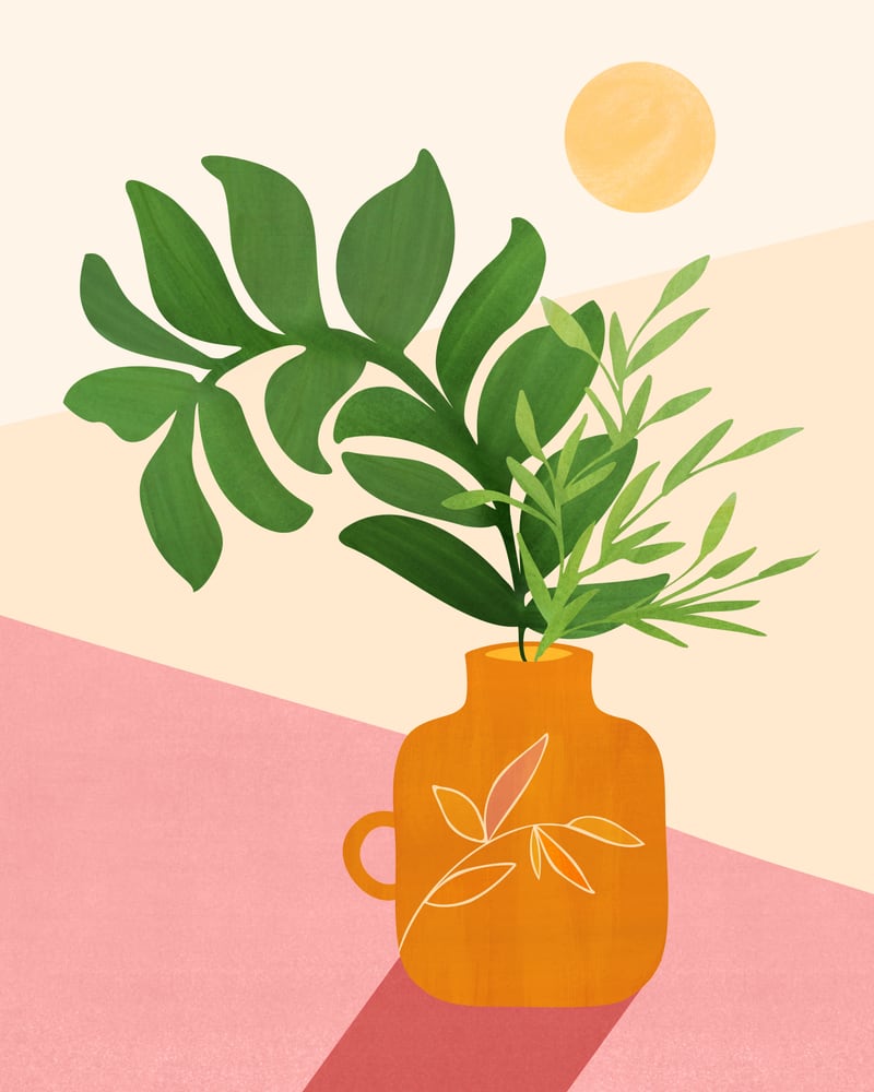 Greenery + Sunlight by Modern Tropical