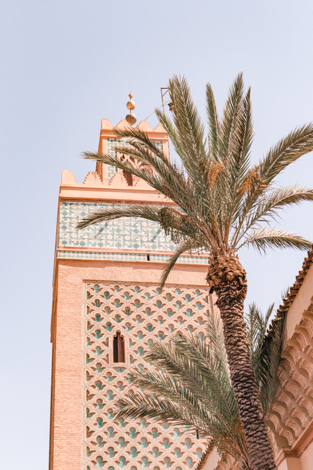 Moroccan Mosque Marrakech 1 by Michelle L Clement