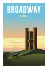 Broadway Tower by Cotswold Poster Co	 thumbnail