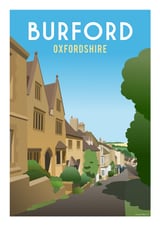 Burford by Cotswold Poster Co	 thumbnail