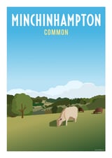 Minchinhampton Common by Cotswold Poster Co	 thumbnail
